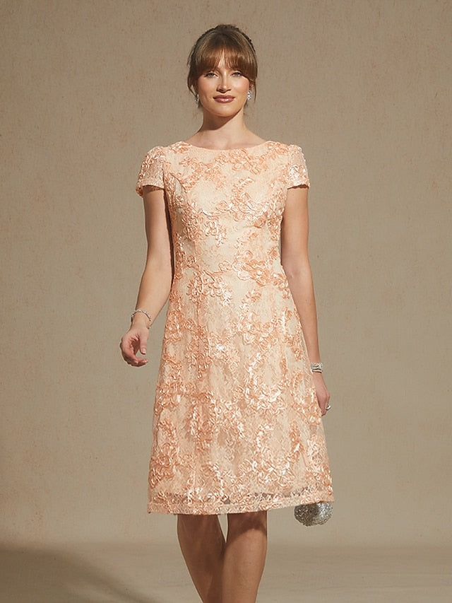 Women's Mini Dress A Line Dress Elegant Daily Wedding Guest