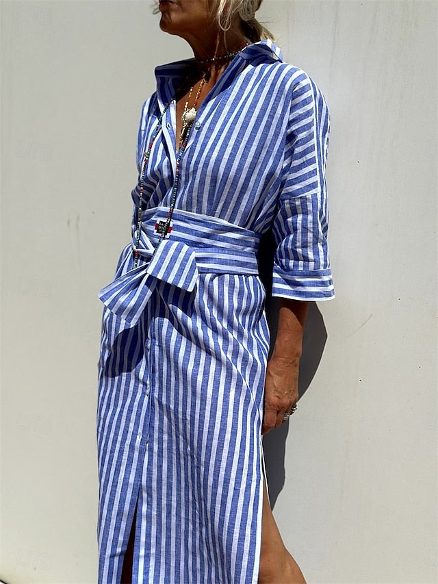 Women's Midi Dress Casual Dress A Line Dress Vintage Cute