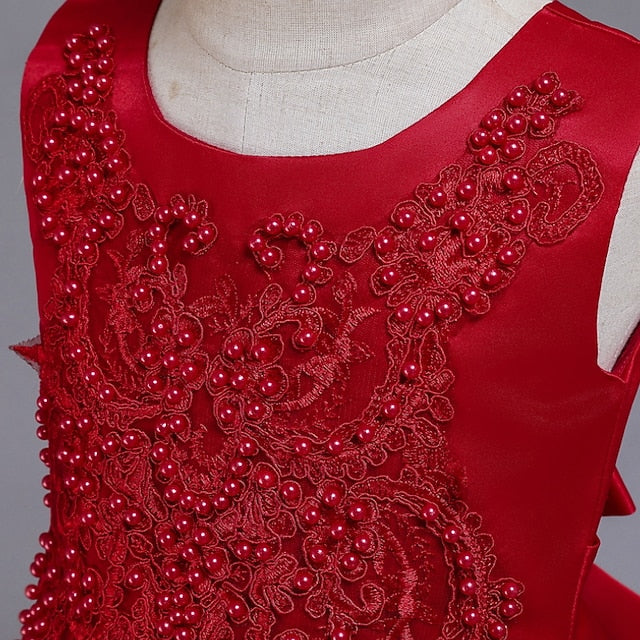 Party Girls' Wedding Girl Dress Flower