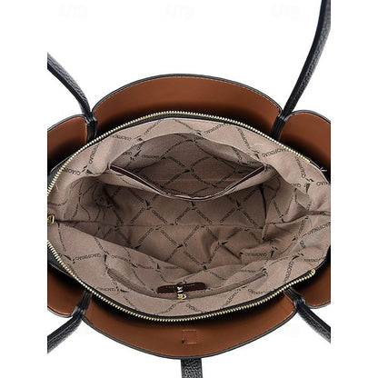 Green Women's Bag Faux Leather Tote