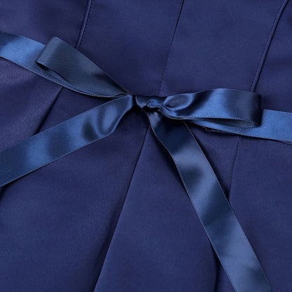 Party Dress Kids Sleeveless Girls' Color Solid Formal