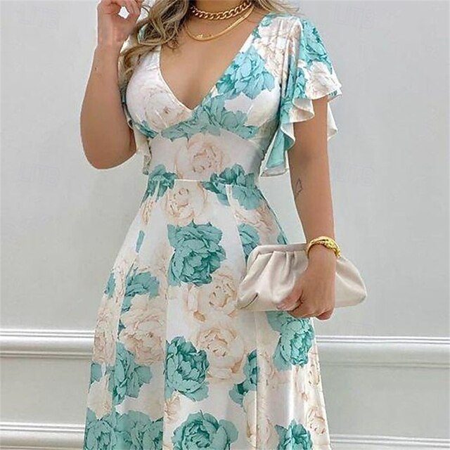 Women's Long Dress Maxi Dress Cocktail Dress Floral Dress