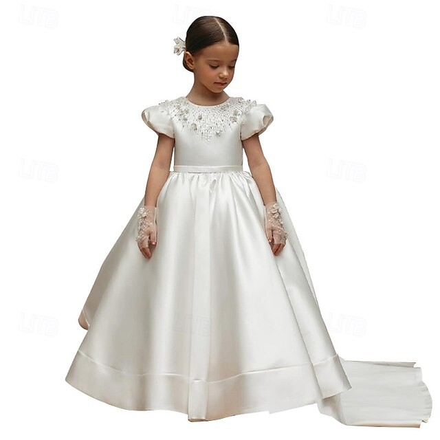 Party Girls' Communion Flower Girl Dress First