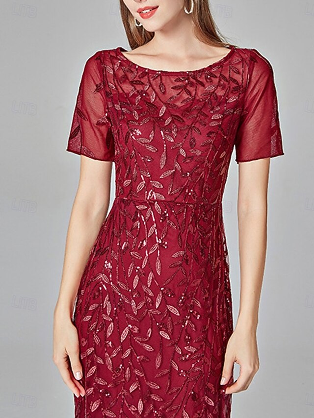 Mermaid / Trumpet Wedding Guest Dresses Elegant Dress Wedding