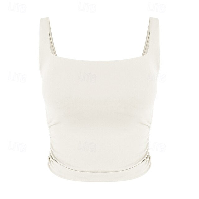Women's Yoga Bra Sports Tank Top Medium Support Breathable