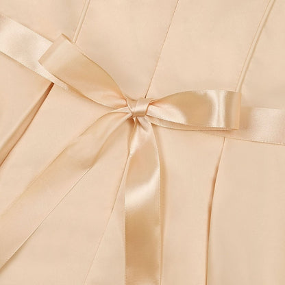 Party Dress Kids Sleeveless Girls' Color Solid Formal