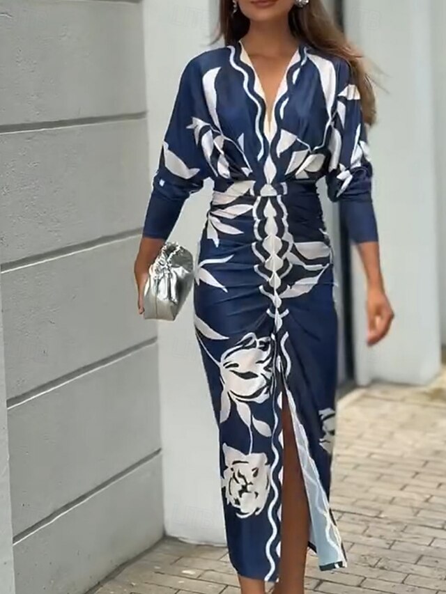 Women's Midi Dress Sheath Dress Boho Dress Elegant Fashion