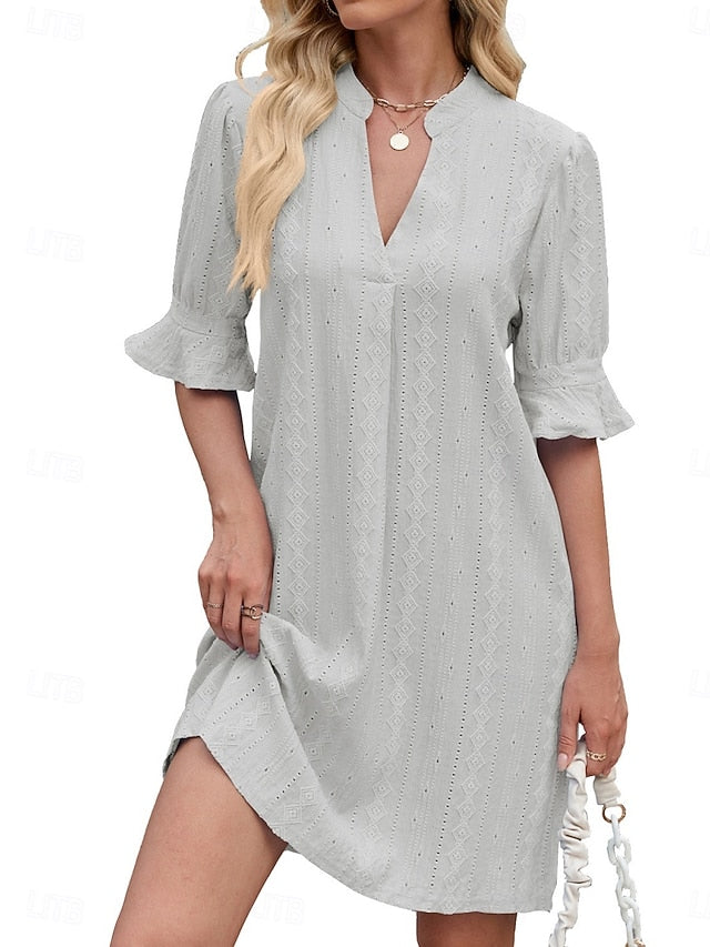 Women's Mini Dress Casual Dress A Line Dress Stylish Basic