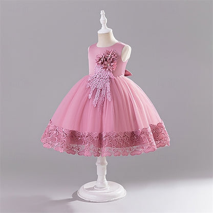 Flower Dress Girl Kid's Princess Girls'