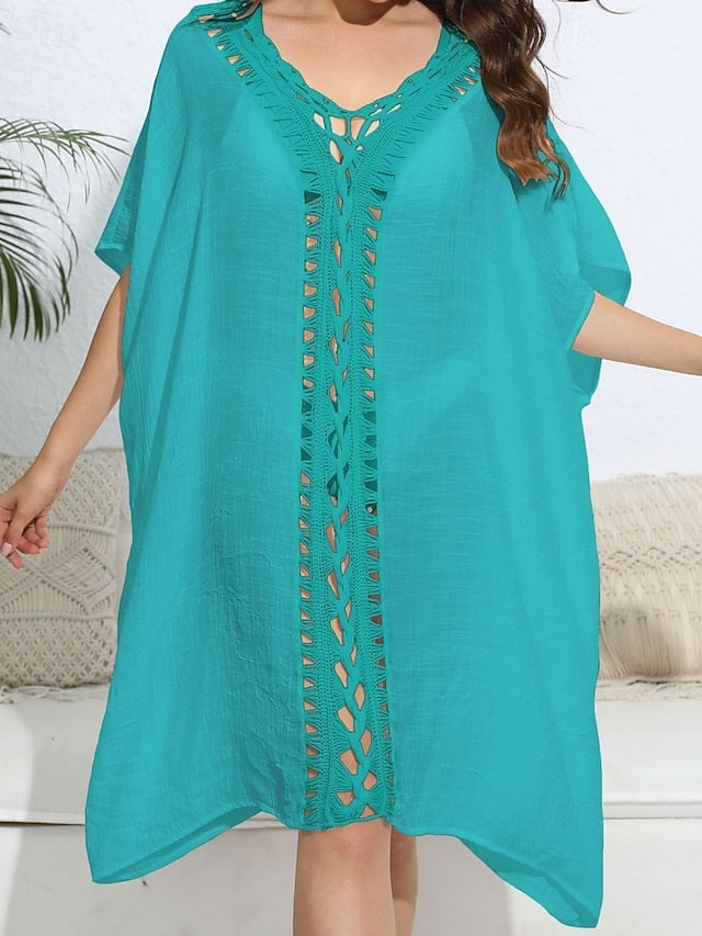 Women's Swimwear Cover Up Swim Dress Rash Guard Swimsuit