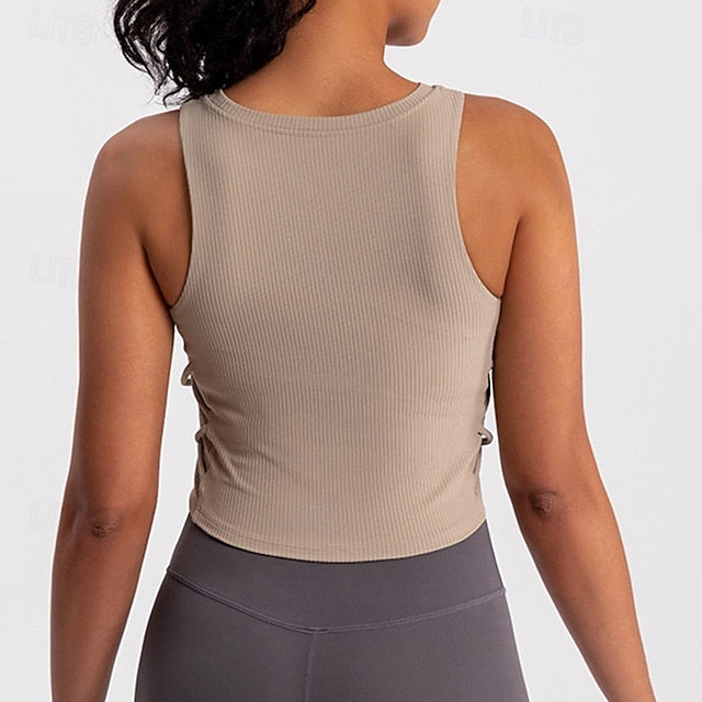 Women's Workout Tops Lightwear Breathable Wrinkles