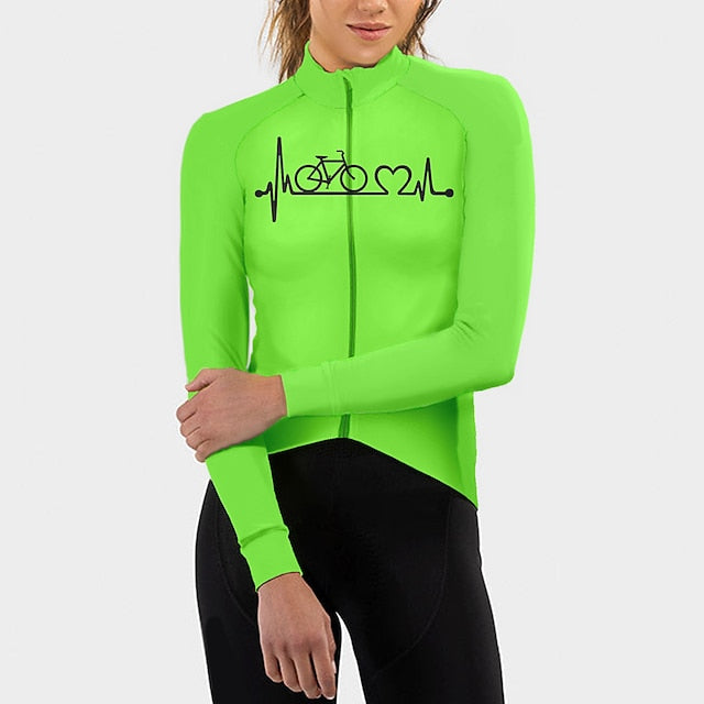 21Grams Racing Cycle Heartbeat Women's Long Sleeve Cycling