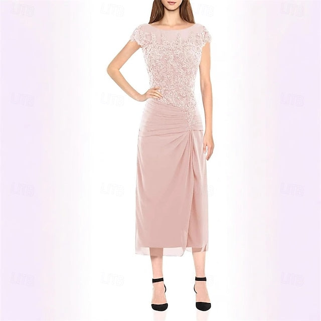 of Bride Elegant Trumpet Mother the Mermaid Dress / Simple Crew