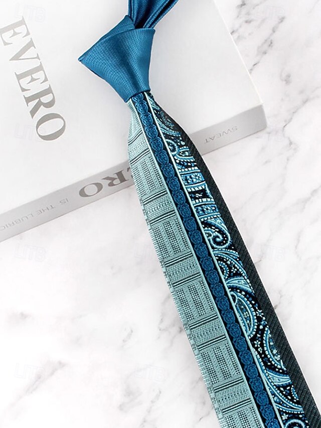 with Men's Classic Necktie Pattern Polyester