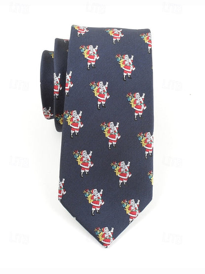 Necktie Santa Men's Christmas with