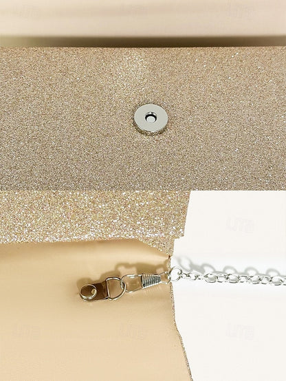 with Clutch Sparkling Women's Evening Glitter Elegant