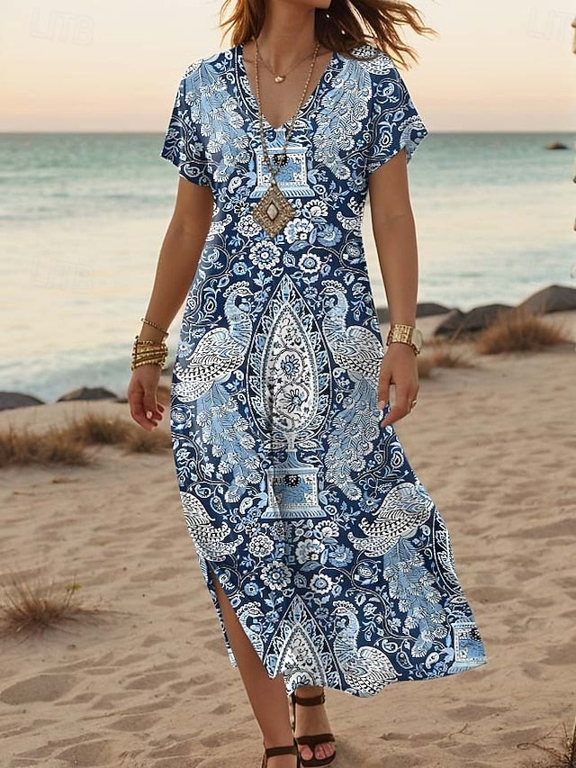 Women's Maxi Dress Casual Dress A Line Dress Stylish Casual