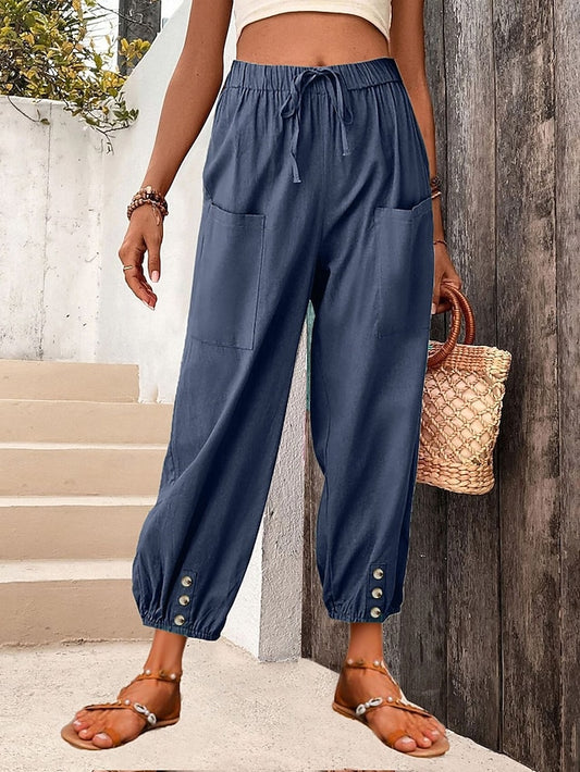 Women's Sweatpants Chinos Cropped Pants Fashion Streetwear