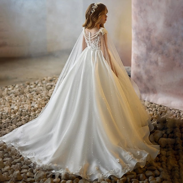 Girls' Dress Flower Girl Formal First Communion