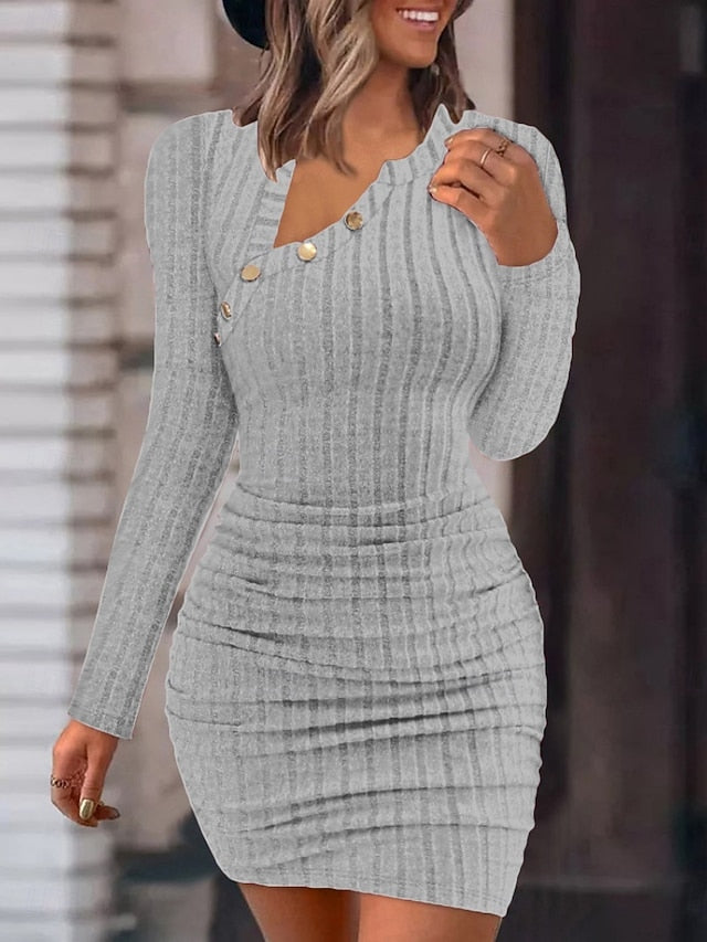 Women's Mini Dress Sheath Dress Bodycon Dress Casual Daily