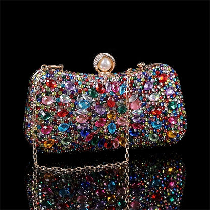 Matching Women's Heel Kitten Crystal-Embellished Shoes and