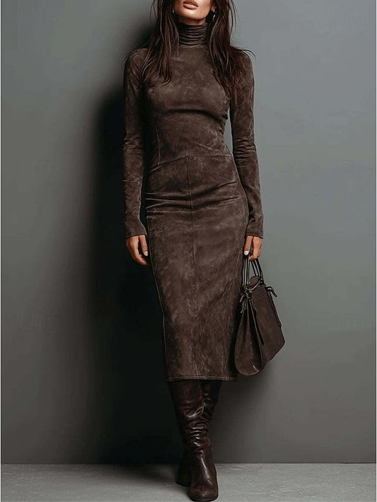 Women's Midi Dress Sheath Dress Vacation Casual Boho Daily