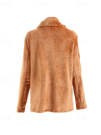 Women's Comfortable Teddy Coat Warm Furs Fur Faux