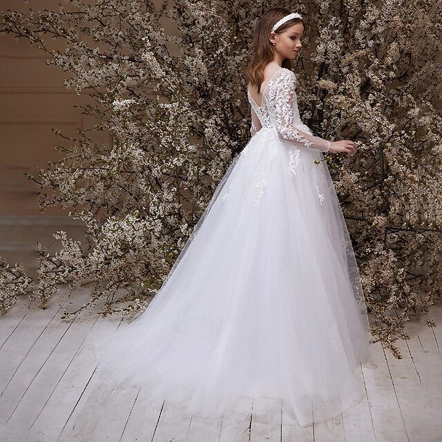 Dress Girl First Flower Girls' Formal Princess