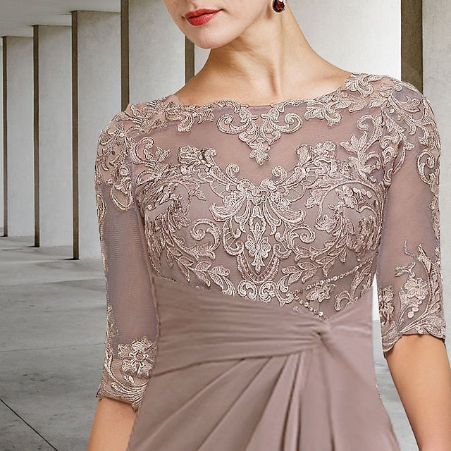 Size Dress of Wedding Mother Plus Sheath Bride Elegant the Guest