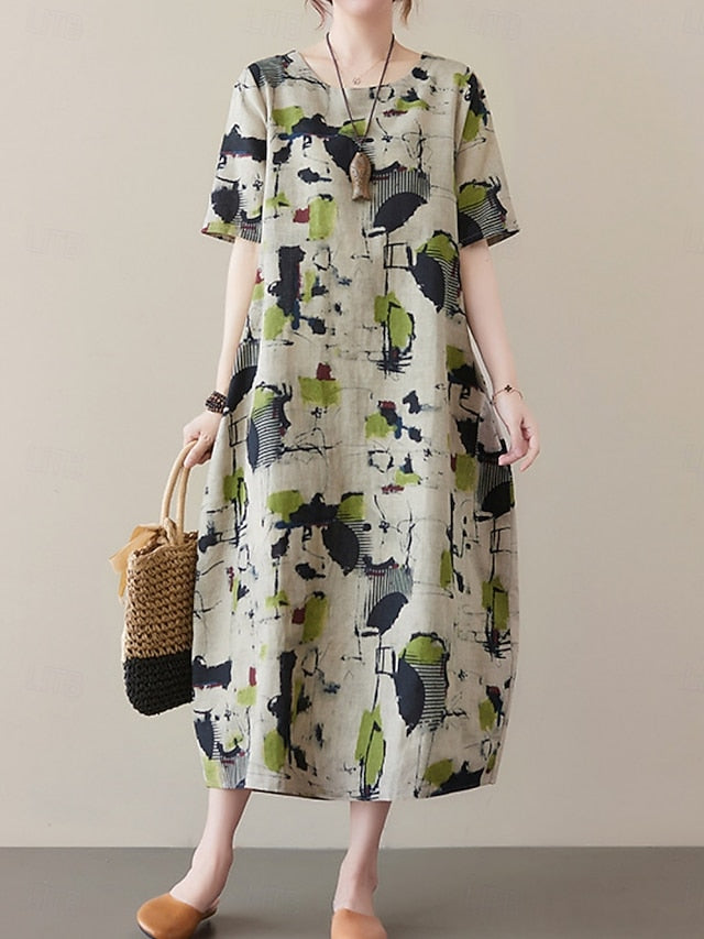 Women's Maxi Dress Summer Dress Casual Daily Regular Fit