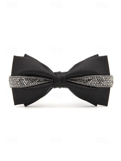 Men's Red Bow Christmas Tie –