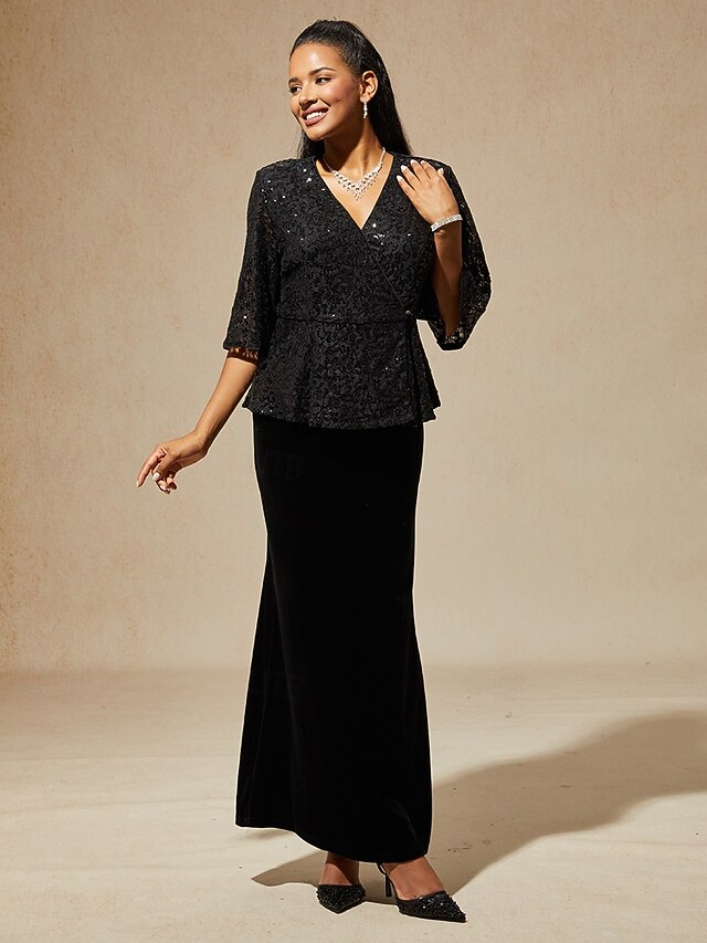 Women's Blouse Lace Tops Evening Tops Sequin Tops Sequins