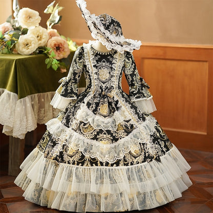 Inspired Gothic Costume Dress Party Vintage Masquerade Rococo