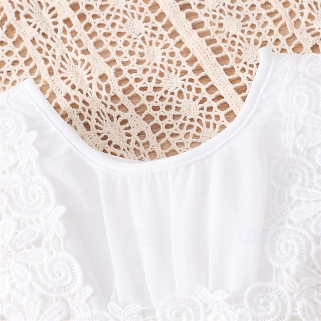 Princess Dress Girl Lace Flower Girls' Kid's