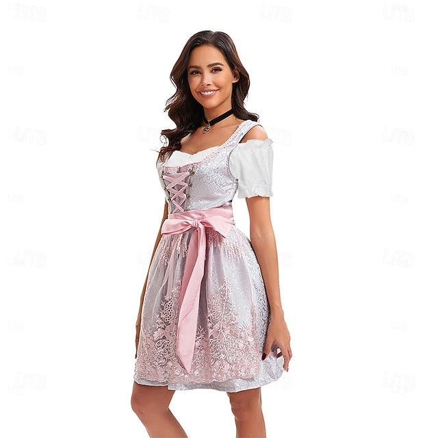 Oktoberfest Dress Dirndl Dirndl Blouse Bavarian Maid German
