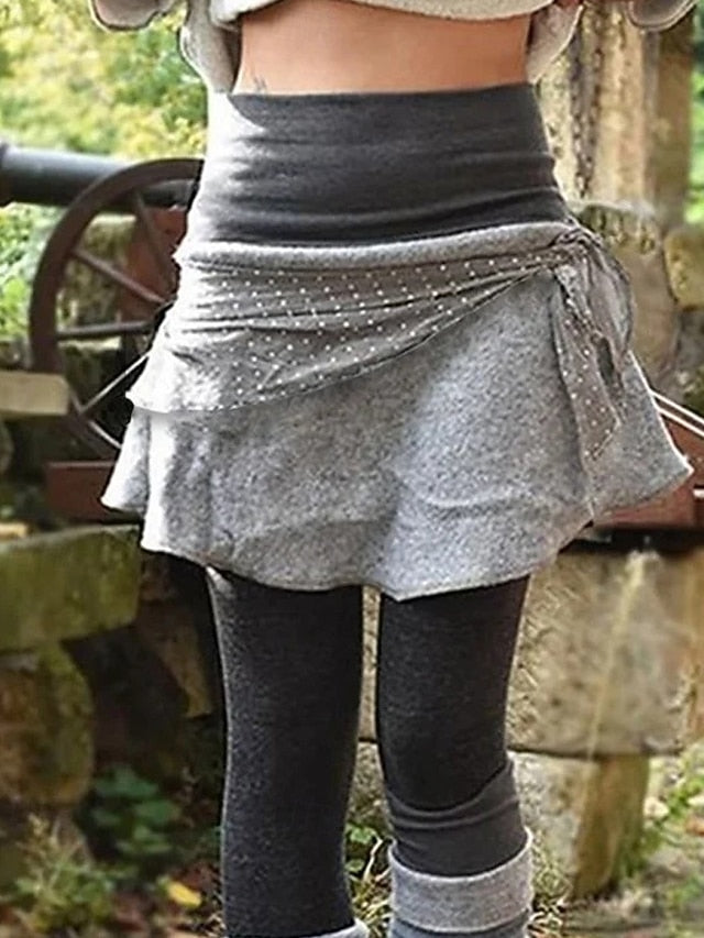 Women's Leggings Streetwear Casual Full Length Medium Waist