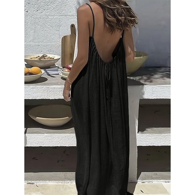 Women's Maxi Dress A Line Dress Vacation Casual Holiday