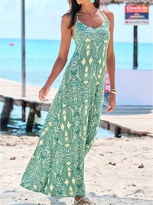 Women's Maxi Dress Sundress A Line Dress Slip Dress