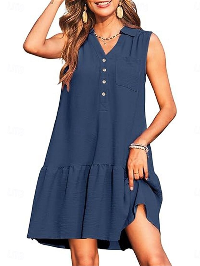 Women's Mini Dress Casual Dress Tank Dress Basic Casual