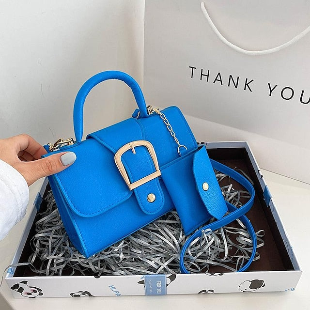 Daily Handbag Leather Women's PU Crossbody Bag Durable
