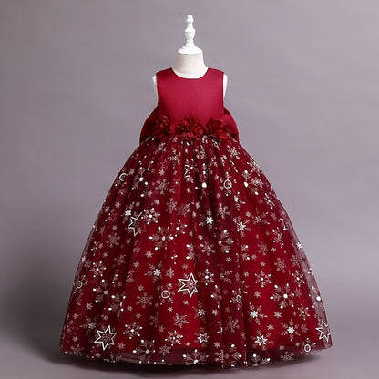 Party Flower Kids Line Girls' Little Wedding Dress A