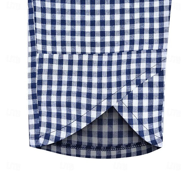 Women's Pants Trousers Casual Daily Ankle-Length Plaid Side
