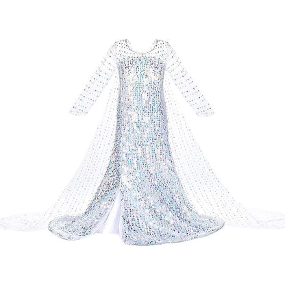 Princess Elsa Movie Dress Girls' Flower Frozen Girl
