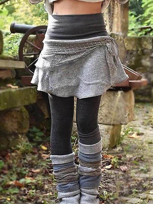 Women's Leggings Streetwear Casual Full Length Medium Waist