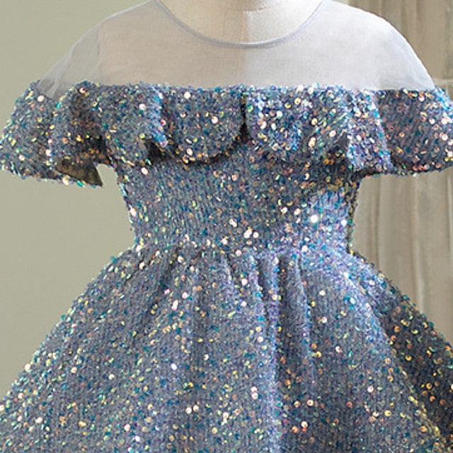 Evening Gown Flower Dress Girl Party Girls'