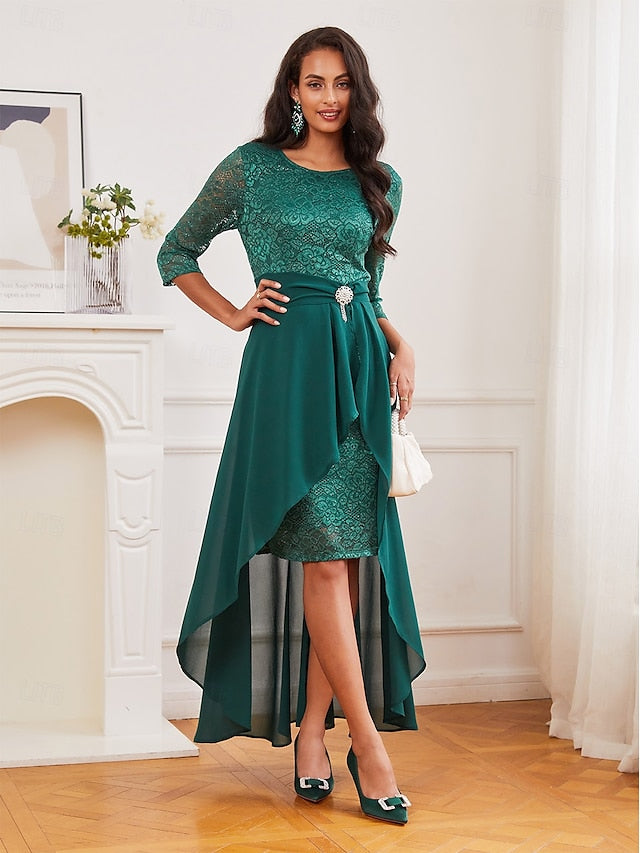 Satin Elegant for Rhinestone with Buckle Women: Green Pumps