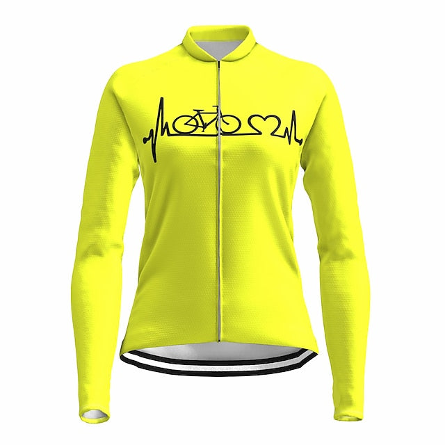 21Grams Racing Cycle Heartbeat Women's Long Sleeve Cycling