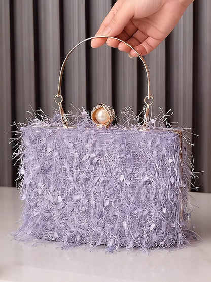 Green Handbag Elegant Women's – Party Red Christmas