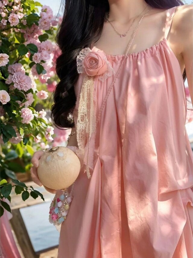 Women's Maxi Dress Slip Dress Vacation Casual Outdoor Going