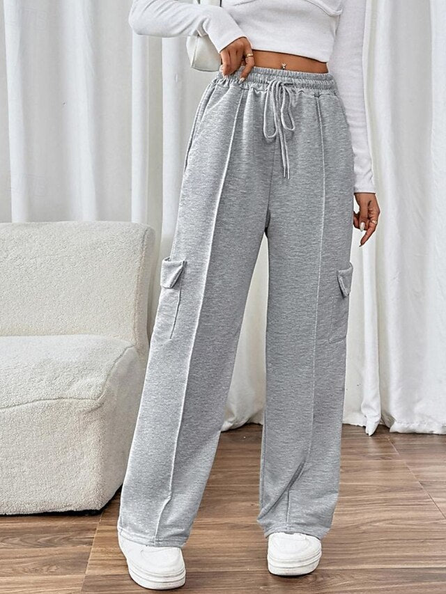 Women's Sweatpants Wide Leg Pants Trousers Fashion